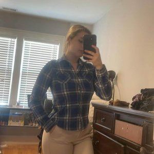 Blue Flannel - American Eagle